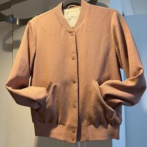 Women's Pink Bomber Jacket